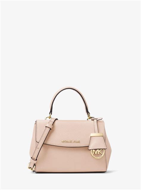 michael kors ava extra small soft pink|michael kors extra small bag.